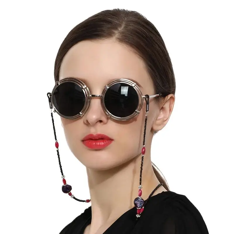 Eyeglasses chain sunglasses reading glasses cord eyewear hold for lady by dhoptical B065