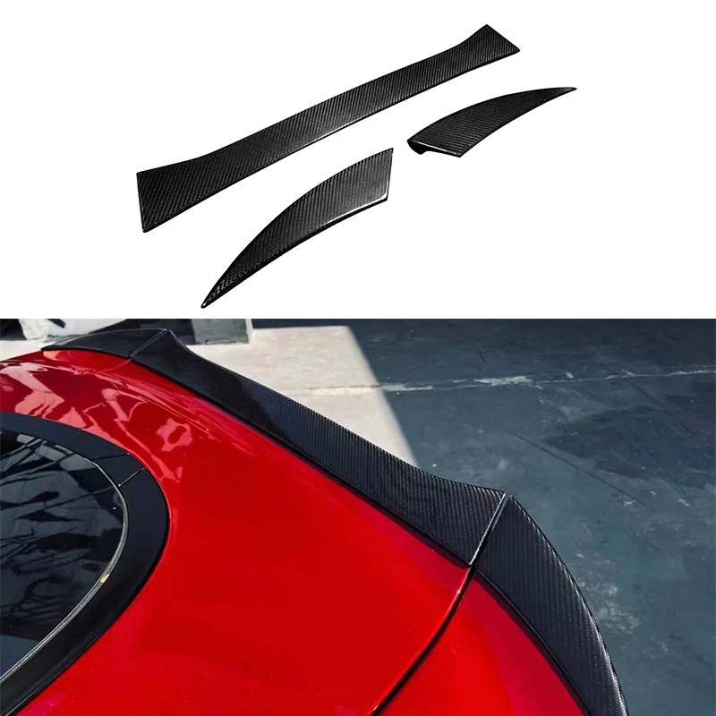 Suitable for 2019 McLaren GT modified Novitec dry carbon fiber car rear wing trunk lip spoiler