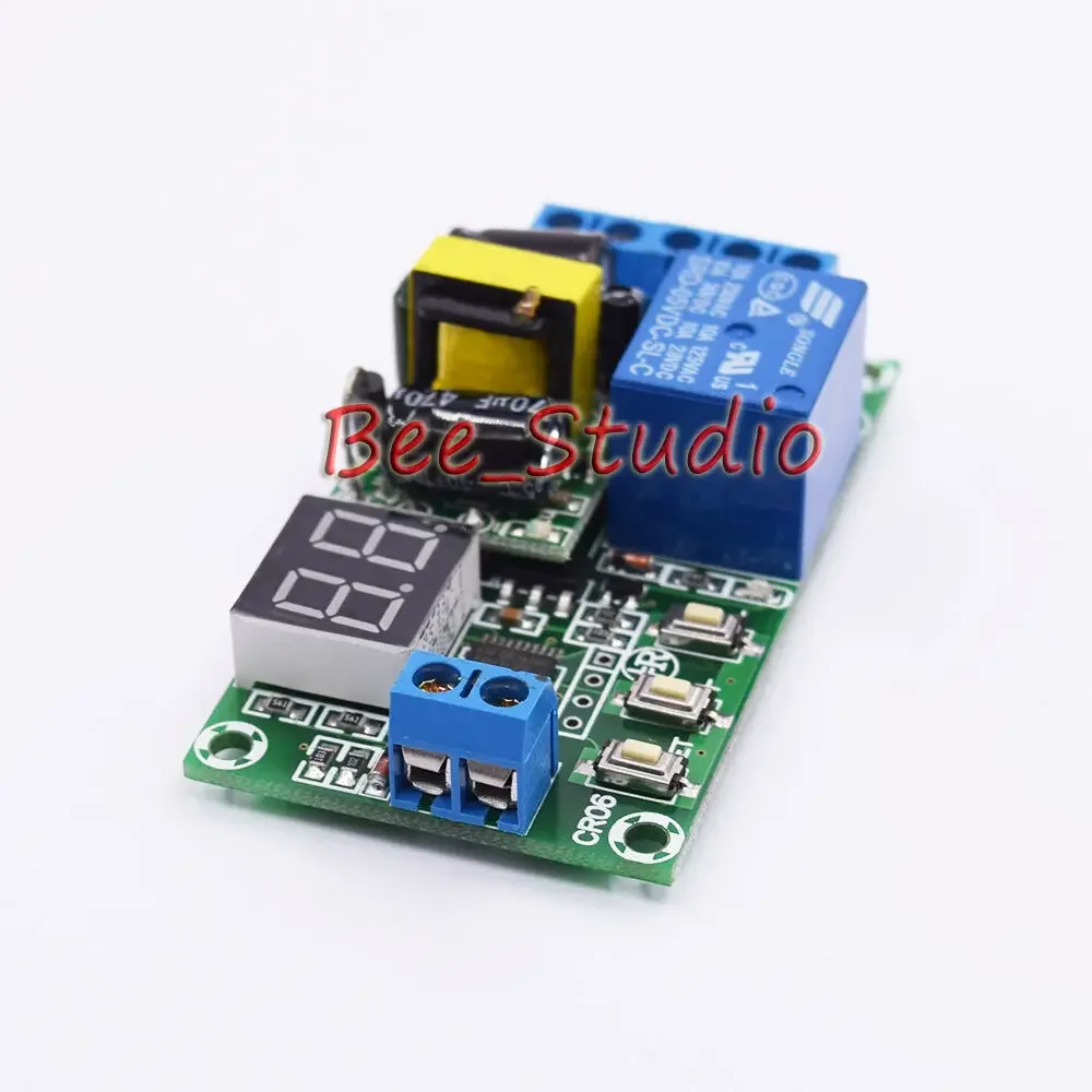 AC 110V 120V 220V 230V Cyfrowy wielofunkcyjny wyłącznik czasowy LED Opóźnienie wyzwalania Włączanie/wyłączanie Cykl pętli Moduł przełącznika przekaźnika