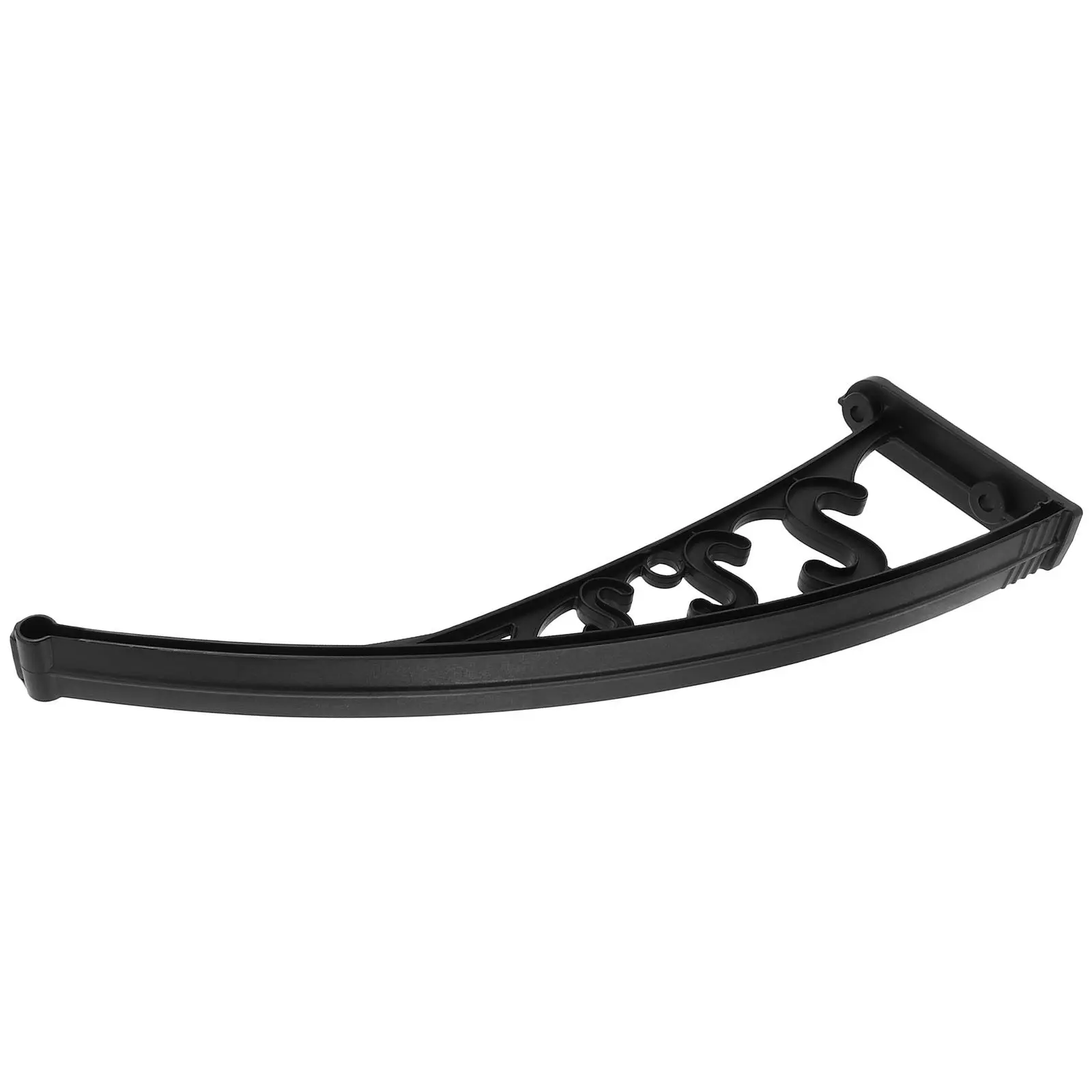 23 Inch Heavy Duty Polycarbonate Awning Brackets Uv Resistant Window Door Patio Canopy Support Bracket Pair Rain Cover Shade