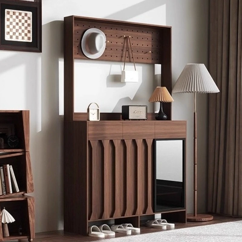 

Hole Board Shoe Rack Storage Cabinet Shoerack Shoe Organizer Living Room Cabinets Shoes Organizers Storage System Furniture