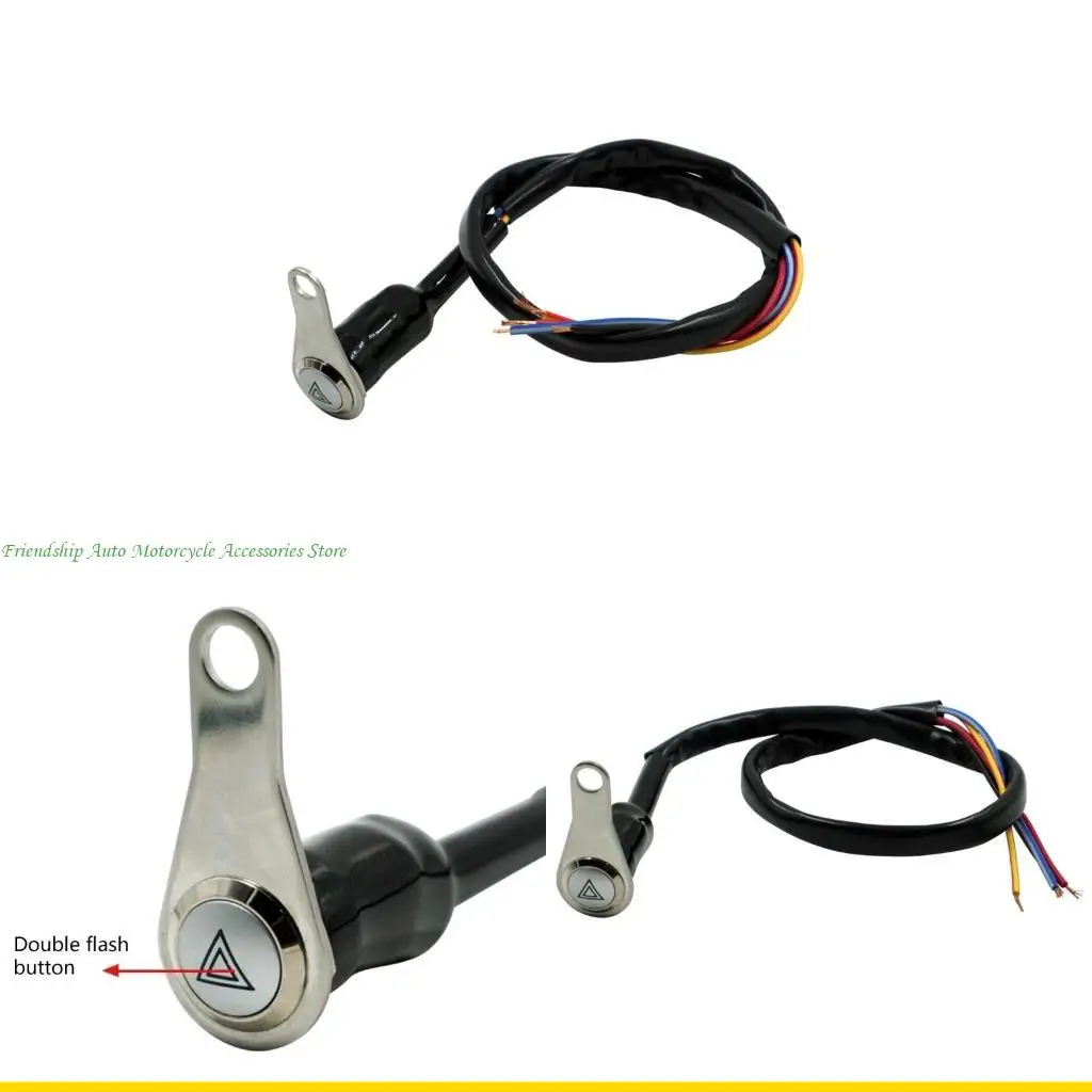 

SZCH Motorbike Adjustable Mount Waterproof Switches Button Steel Motorcycle Switch