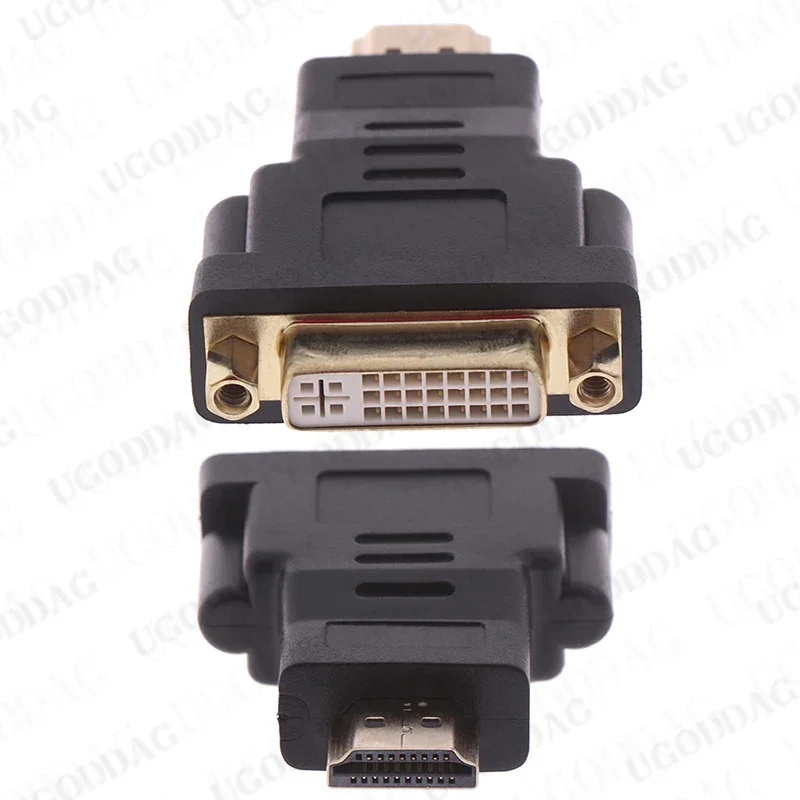 DVI to HDMI-compatible Adapter Converter HDTV Male to DVI 24+5 Female Converter Adapter 1080P For HDTV Projector Monitors