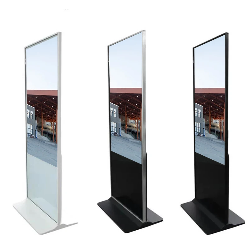 Floor Standing Digital Signage Vertical Advertising Player Android OS WiFi LCD Ad Display Touch Screen Kiosk for Retail Mall