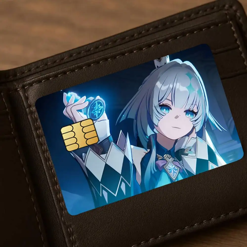 لعبة هونكاي ستار رايل سيريدا ملصقات بطاقة الائتمان الجلد لحافلة البنك مترو 4 قطع غطاء فيلم هدية #5