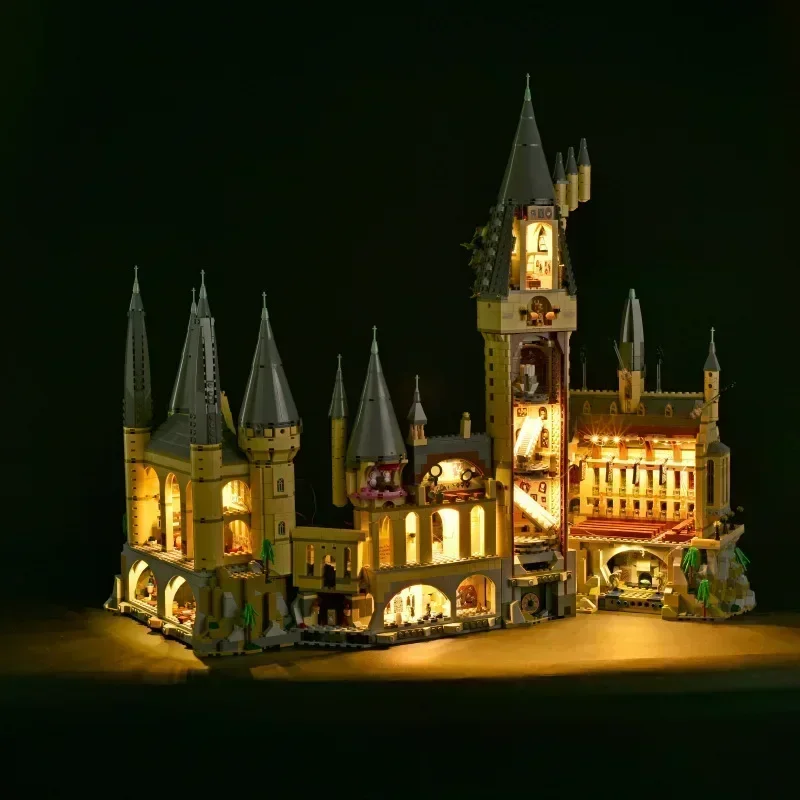 6020 Pcs With Light Classic Building Block Castle Model Set Compatible 71043 Assembly City Bricks Christmas Kid Toys Gift