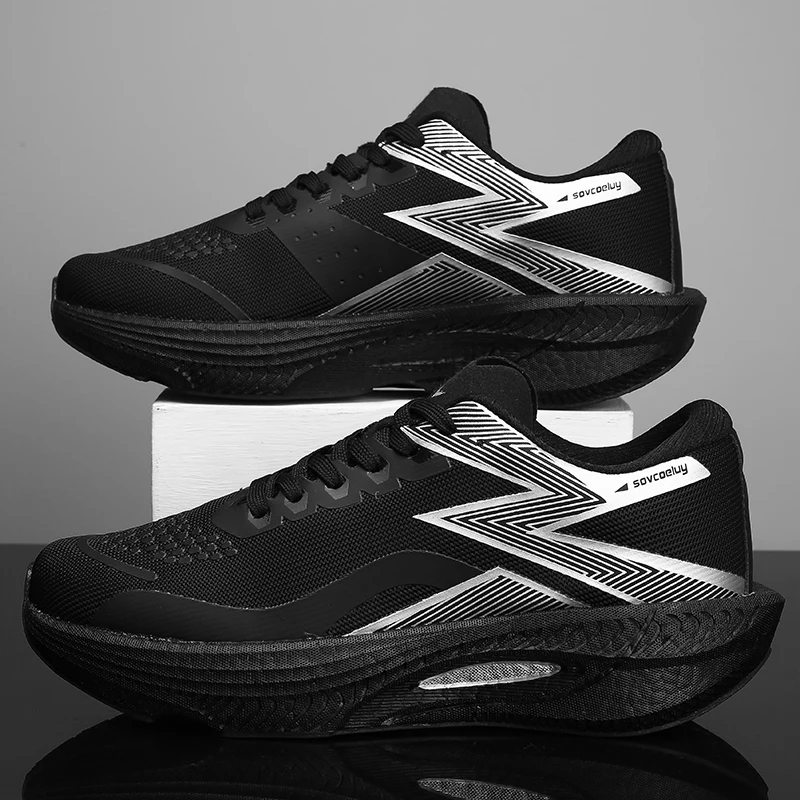 Running Shoes Men Marathon Athletic Sports Tennis Shoes Carbon Plate Breathable Lightweight Comfortable Women's Sneakers Casual