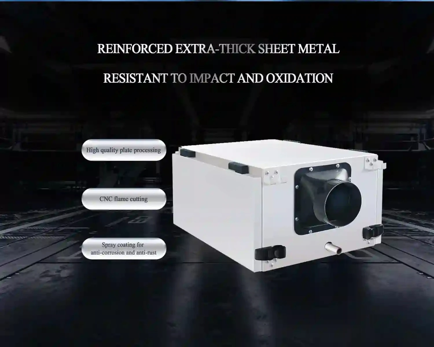 New type of greenhouse and planting room electric wall mounted industrial dehumidifier 220V ceiling dehumidifier