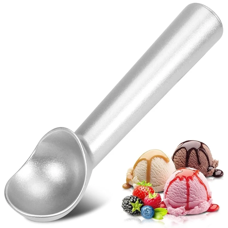 NonStick Aluminum Ice Creams Spoon Antifreezing Scoopers Kitchen Dessert Spoon Digging  Spoon for Kitchen Restaurat