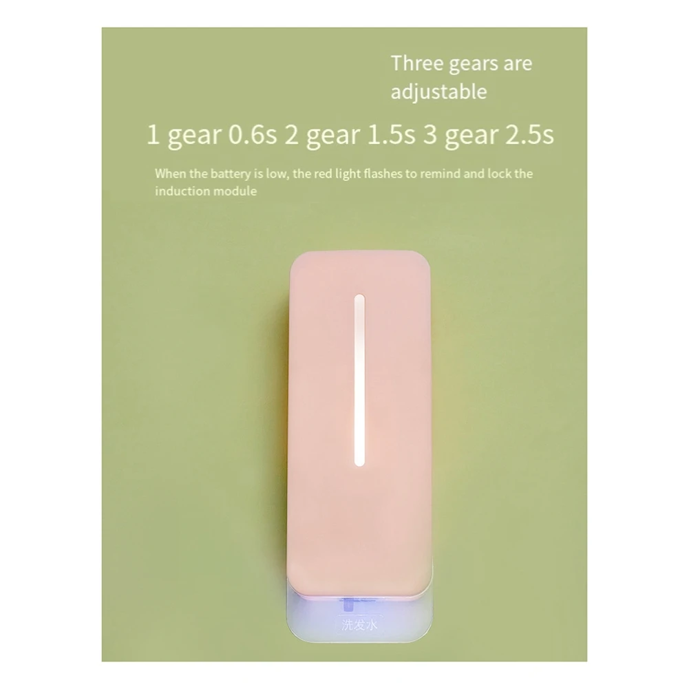

A75P-300ML Rechargeable Smart Lnduction Mobile Phone Washing Soap Dispenser Home Wall-Mounted Soap Dispenser-Sky Blue Easy To Us