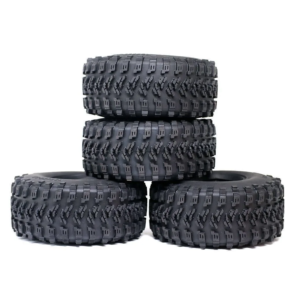 4pcs 2.2 135/55MM Inch Jconcepts Rubber Tyre 2.2 Wheel Tires For 1/10 Rc Crawler Wraith Trax Rr10 Scx10 Wrangler 2.2 Wheel