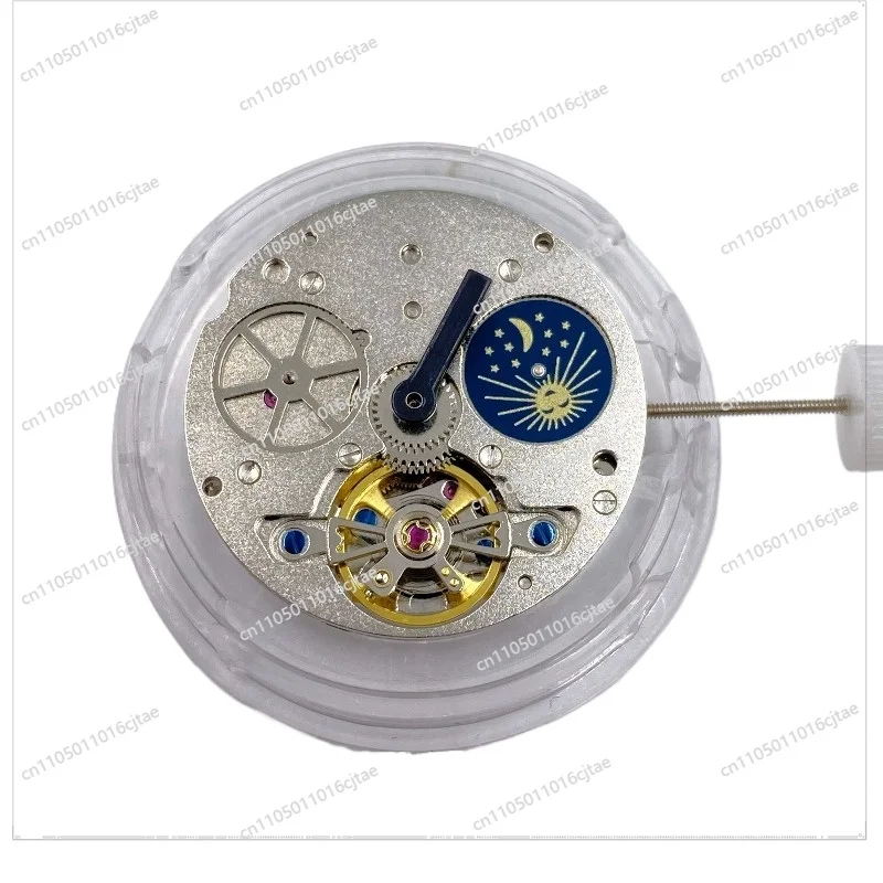 For Watch Accessories Automatic Mechanical Movement, Five-hand 6-o'clock Bare-pendulum Movement, 3-o'clock Movement