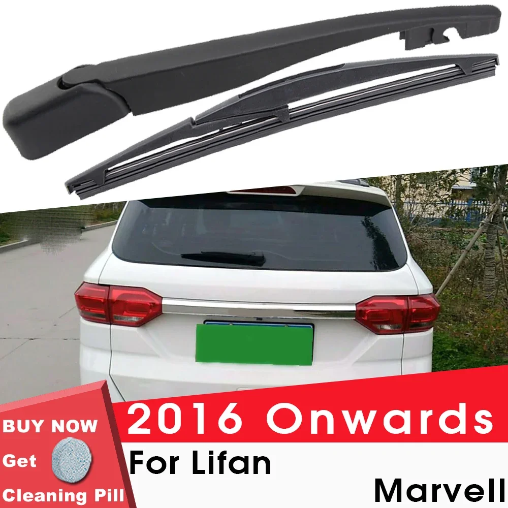 BEMOST Auto Heckscheibenwischerarm Klingen Bürsten Für Lifan Marvell 2016 Ab Schrägheck Windschutzscheibe Auto Styling