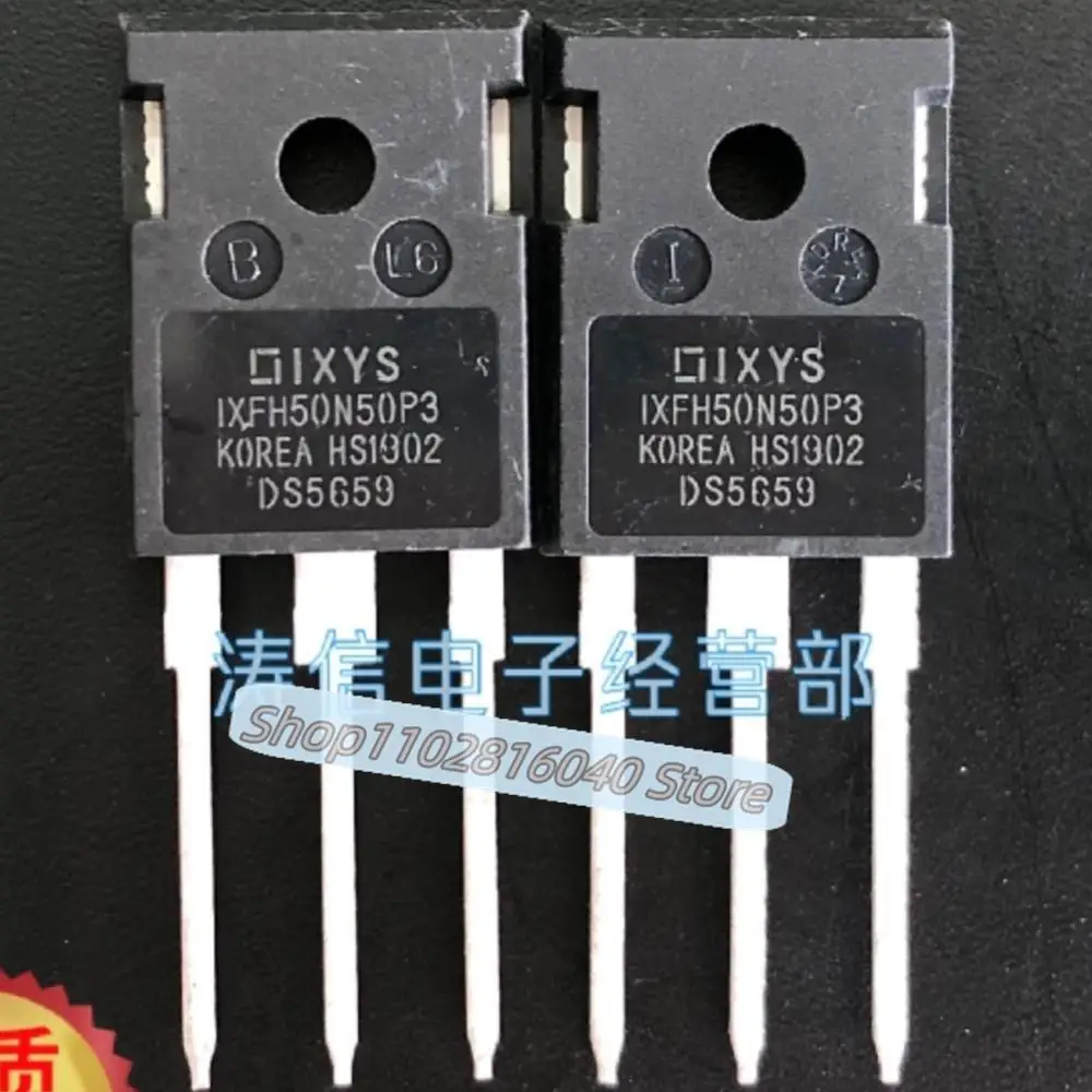 10PCS/Lot IXFH50N50P3  TO-247 500V/50A MOS Best Quality Imported Original Spot