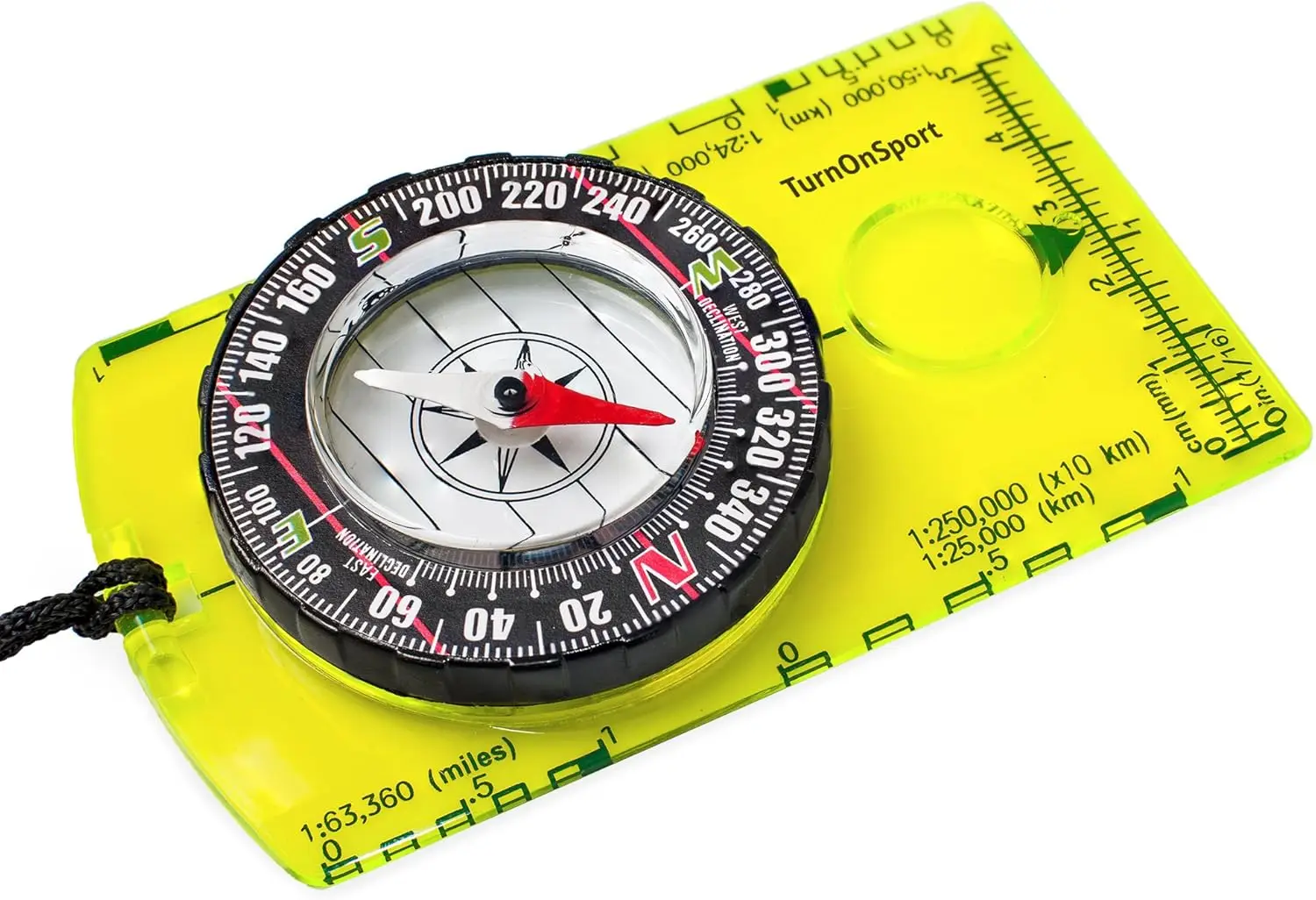 

Orienteering Compass - Advanced Scout Compass for Hiking Camping and Backpacking - Best Survival Gifts for Kids