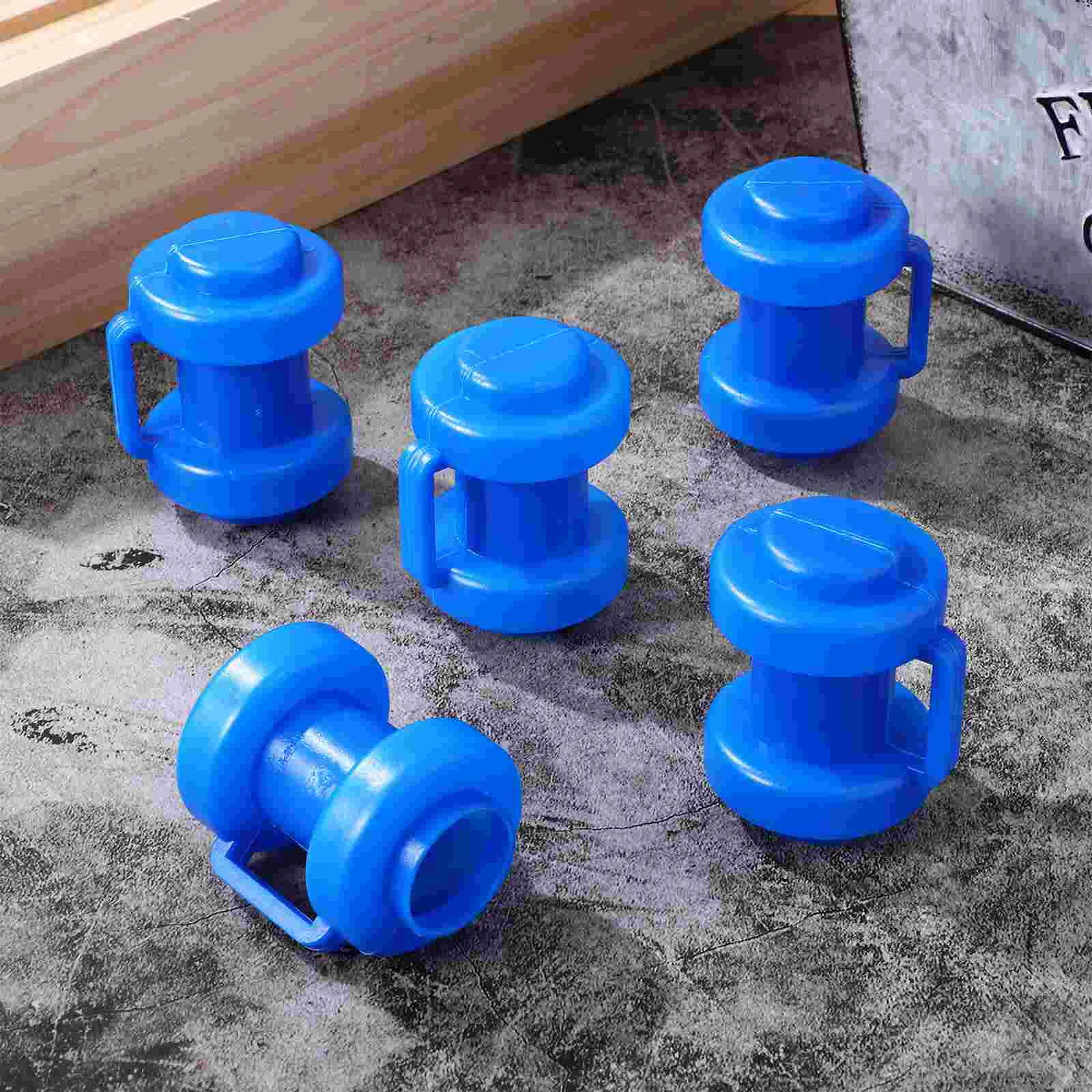 16 Pcs Trampoline Pole Caps Accessory Plastic End Cover Replacement Parts Component Poles Small