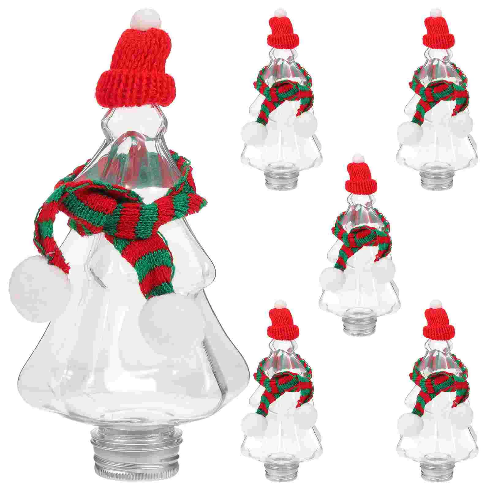6 Set Sealing Bottles Juice Milk P[arty The Pet Container Yogurt Containers