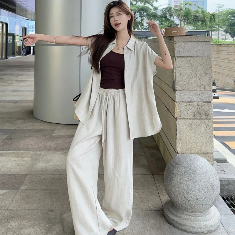 

Office Ladies Trouser Professional Wear To Work Comfortable Wholesale Bulk Casual Elegant Promotion Women's Pants Two Piece Set