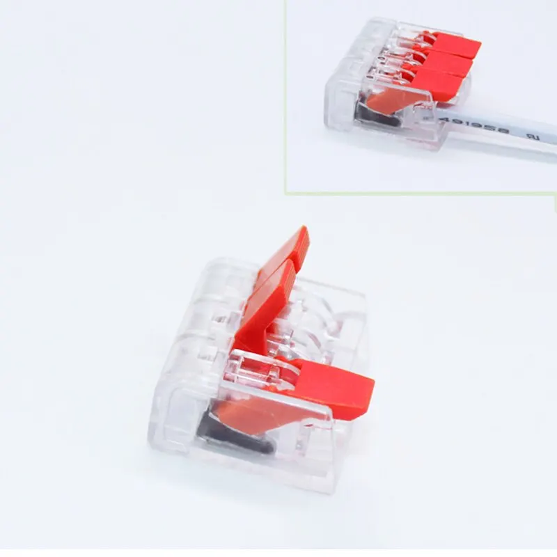 30 Pcs 32A Wire Connectors Compact Splice Connectors Quick Cable Connectors Light Terminal Connections