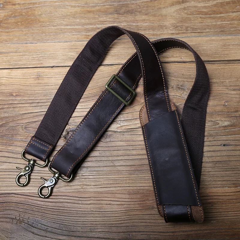 NZPJ Vintage handgefertigte Leder Herrenhandtasche Oberschicht Rindsleder Große Kapazität Business Computertasche Herren Schulter Diagonaltasche – Detail 11