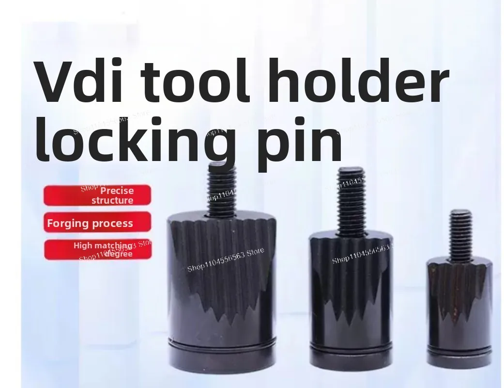 VDI Tool Holder Lock Pin, Positioning Pin, Serrated Clamping Block for C N C Turning Tool Holder