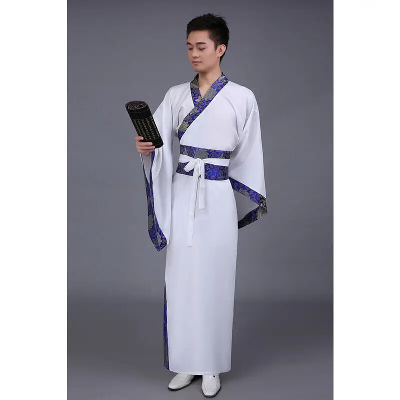 Vêtements Han anciens pour hommes, vêtements officiels de train plié pour hommes, cape de ministres de la dynastie Han, hanfu de l'érudit, nouveau