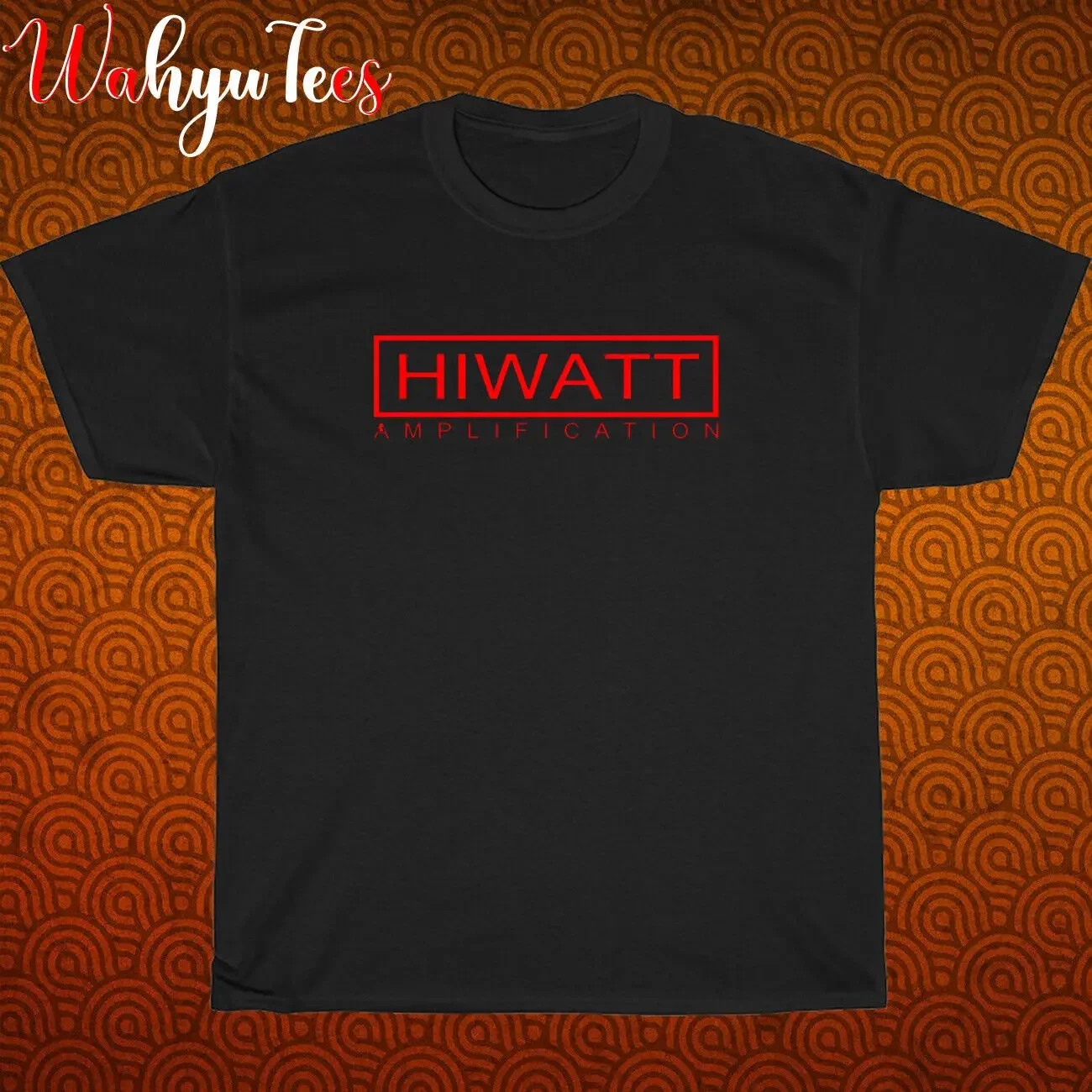 新しいシャツ Hiwatt アンプ ロゴ ブラック/ネイビー/グレー/ホワイト T シャツ サイズ S-5XL