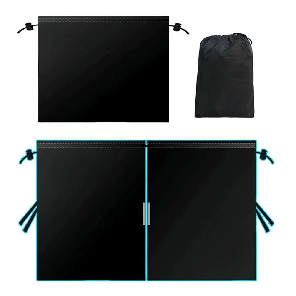 

Car front and rear partition curtains with sunshade and heat insulation features suitable for sedans trucks and SUVs