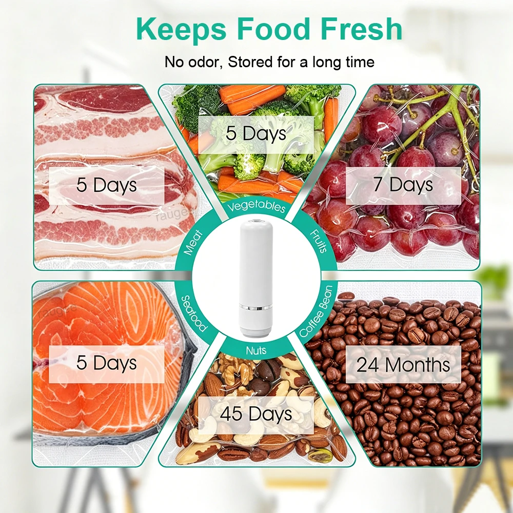 Pompa Penyegel Vakum Elektrik - Food Storage Vacuum Pump ulasan dan harga