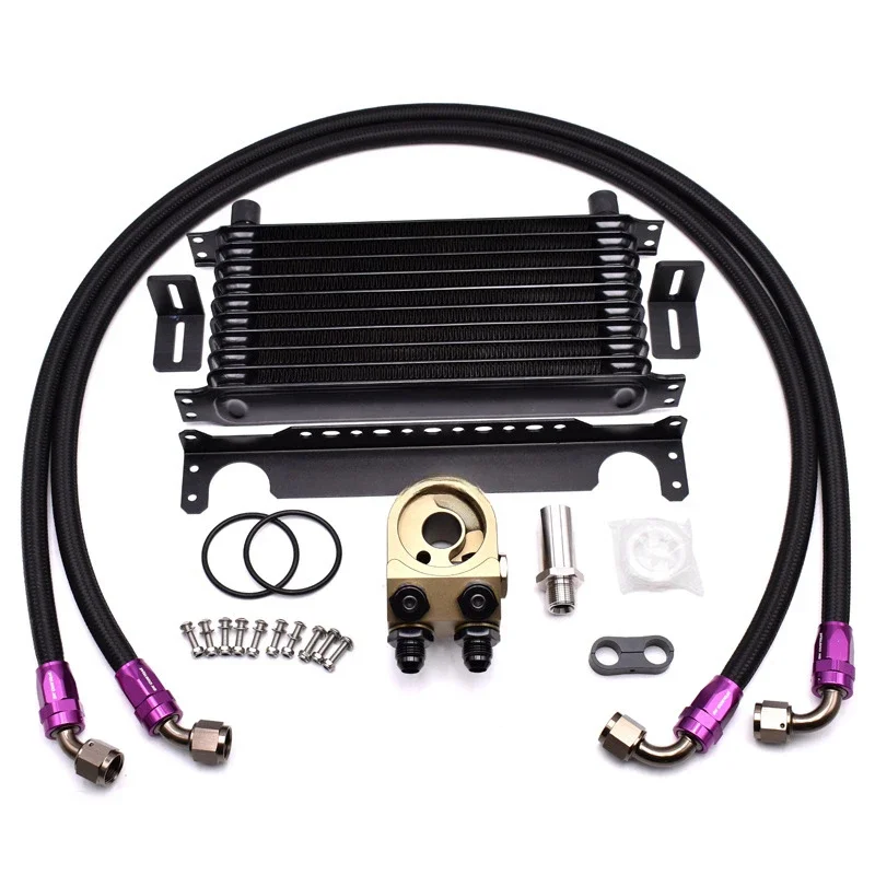 Subaru BRZ GT86 Forester Constant Temperature Modified Oil Cooling Kit Oil Radiator