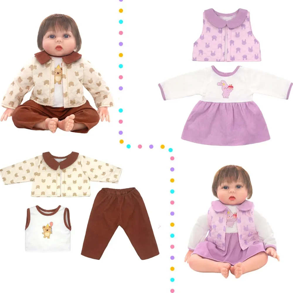 2025年新作ドール服、20～22インチのベビーリボーンドール（50～55cm