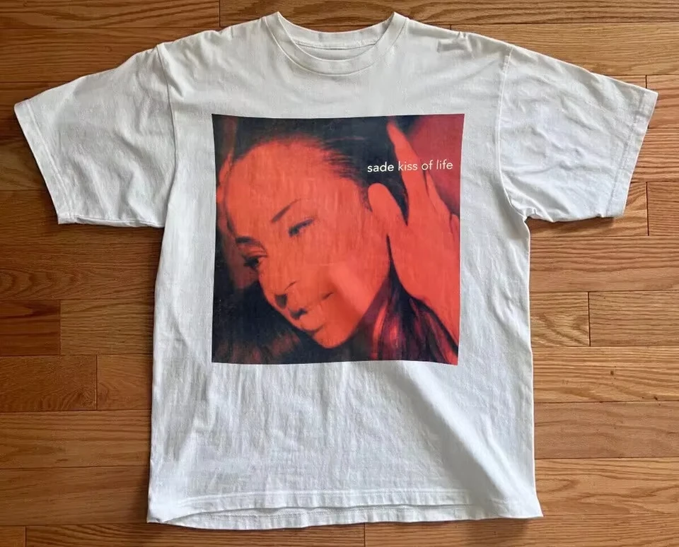 2026 Sade Album Charcoal Dark Gray Series Short Sleeve Unisex T-Shirt Summer New Men's Women's Street Y2K Top Clothing