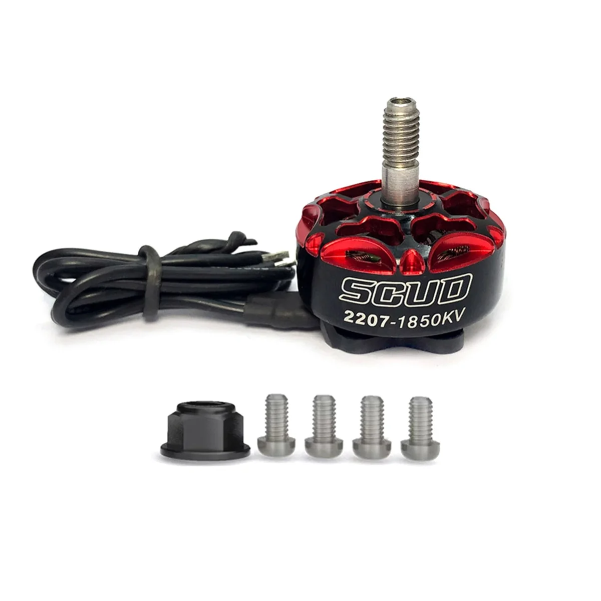 AT42 4 個 2207 1850KV ブラシレスモーター 7/8 インチ FPV レーシングドローンフリースタイルクアッドコプターマルチコプター用