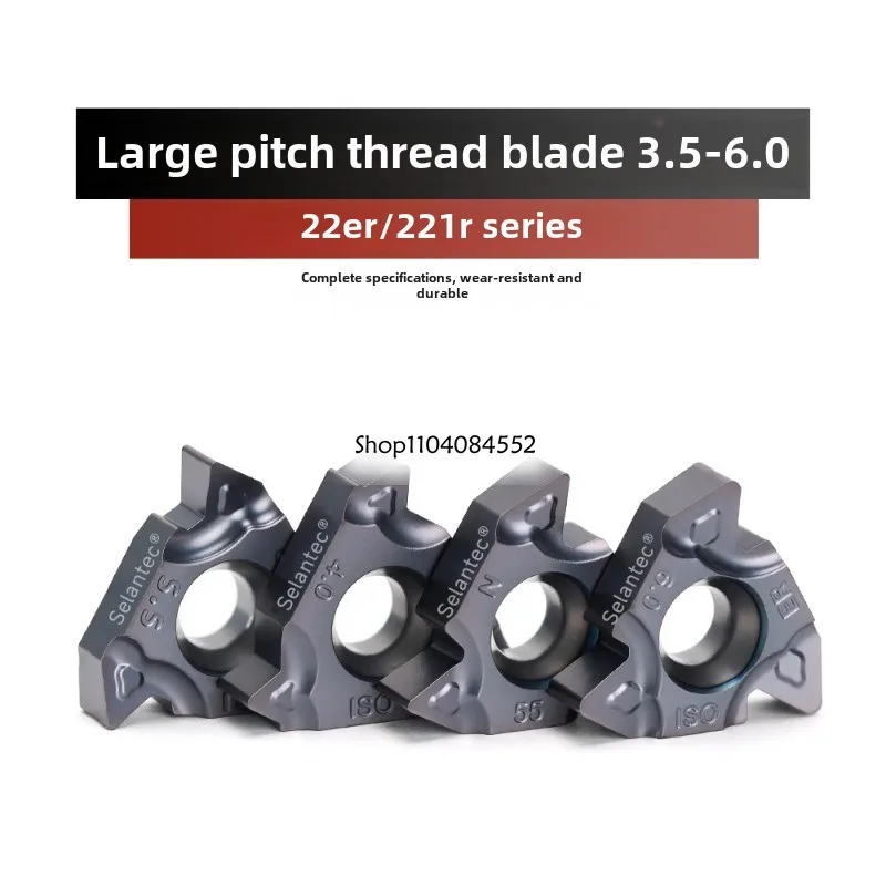 

High-performance Screw Inserts 22ER 22IR 3.5ISO 4.0ISO 4.5ISO 5.0ISO 5.5ISO 6.0ISO SIC908 Lathe Cutter Turning Tools