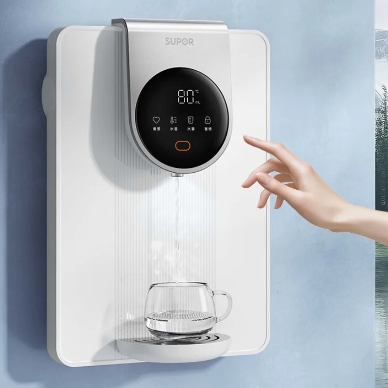 

Настенный диспенсер для воды с большим умным экраном, бытовой диспенсер для мгновенного нагрева воды