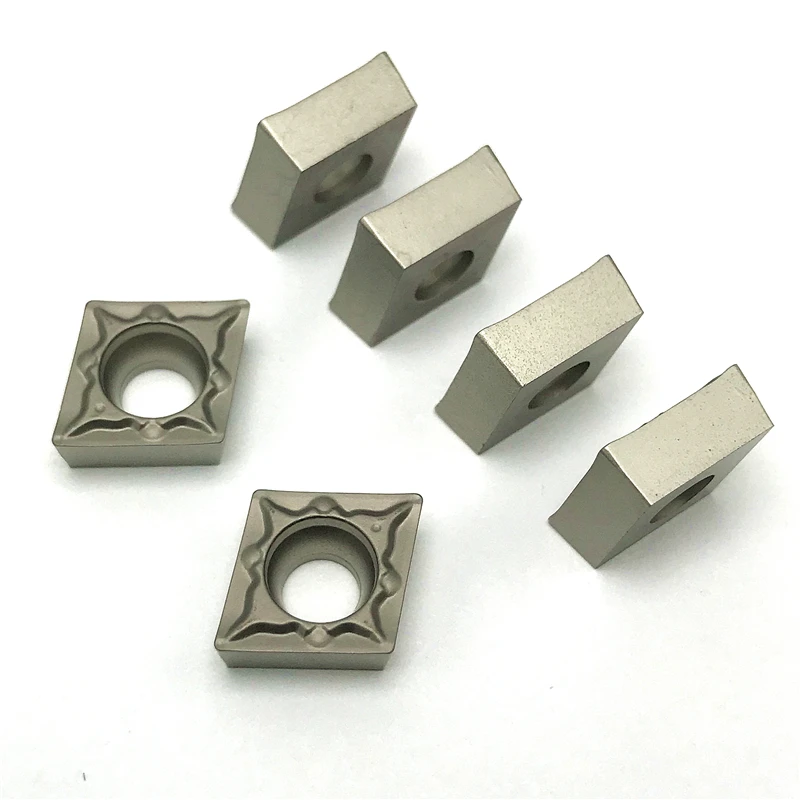เครื่องกลึงตัดซีเอ็นซีแบบมีเม็ดมีดเครื่องมือกลึงภายใน CCMT09T308 CCMT09T304 CT3000 FG