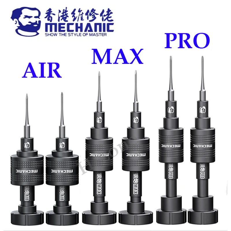 Mechanik AIR PRO MAX śrubokręt o wysokiej twardości krzyżowy typu Y Torx 0.6 demontaż telefonu komórkowego zegarek naprawa tabletu narzędzie do otwierania