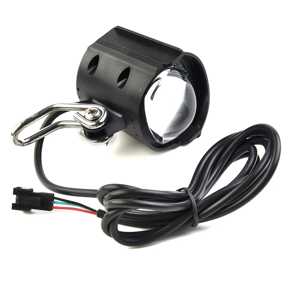 High Quality Material Light 3 Lines 36-60V ABS Plastic Electric Bicycle Electric Scooter Front Light Headlight