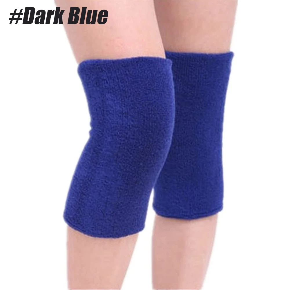 Unisex elastische Handtuch-Knieschoner, Kniebandage für ältere Menschen, Sport, warme Thermo-Kniebandagen zur Linderung von Arthritis, 1 Paar – Detail 10
