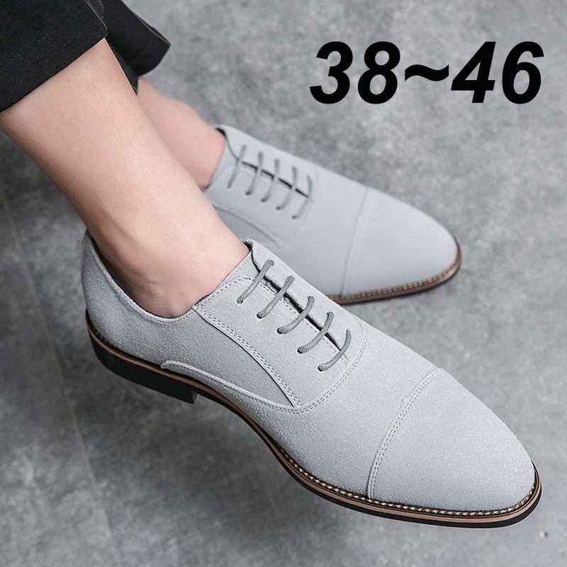 Luxury Business Oxford Leather Shoes for Men Breathable Designer Formal Dress Casual Male Office Wedding Flats Footwear Mocassin