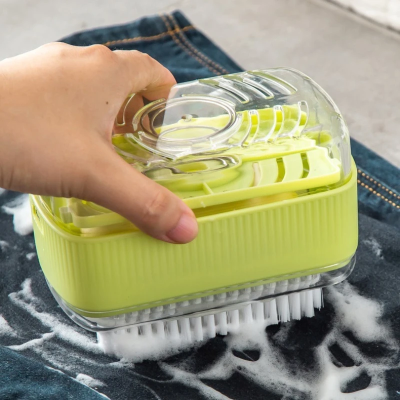 2-in-1 Soap Dish & Brush - Multifunctional, Non-Slip Foam Bubbler For Bathroom And Laundry Use