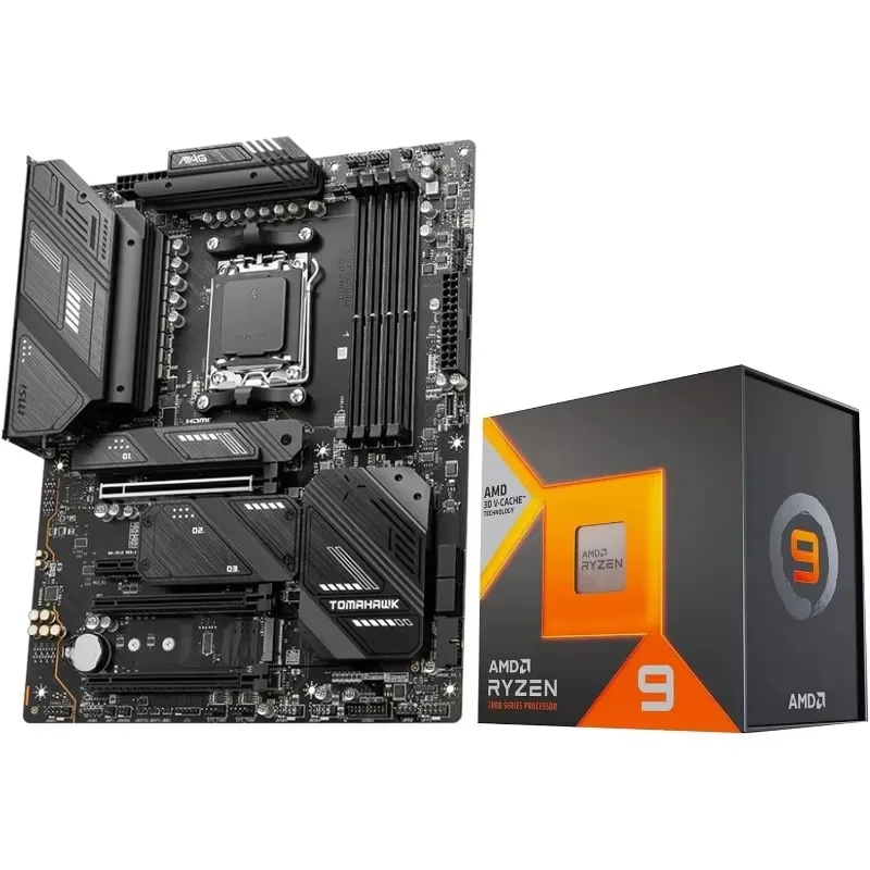 

Игровая материнская плата MAG X670E Tomahawk WiFi (AM5, DDR5, PCIe 5.0, ATX) с процессором AMD R9 7950X3D в комплекте