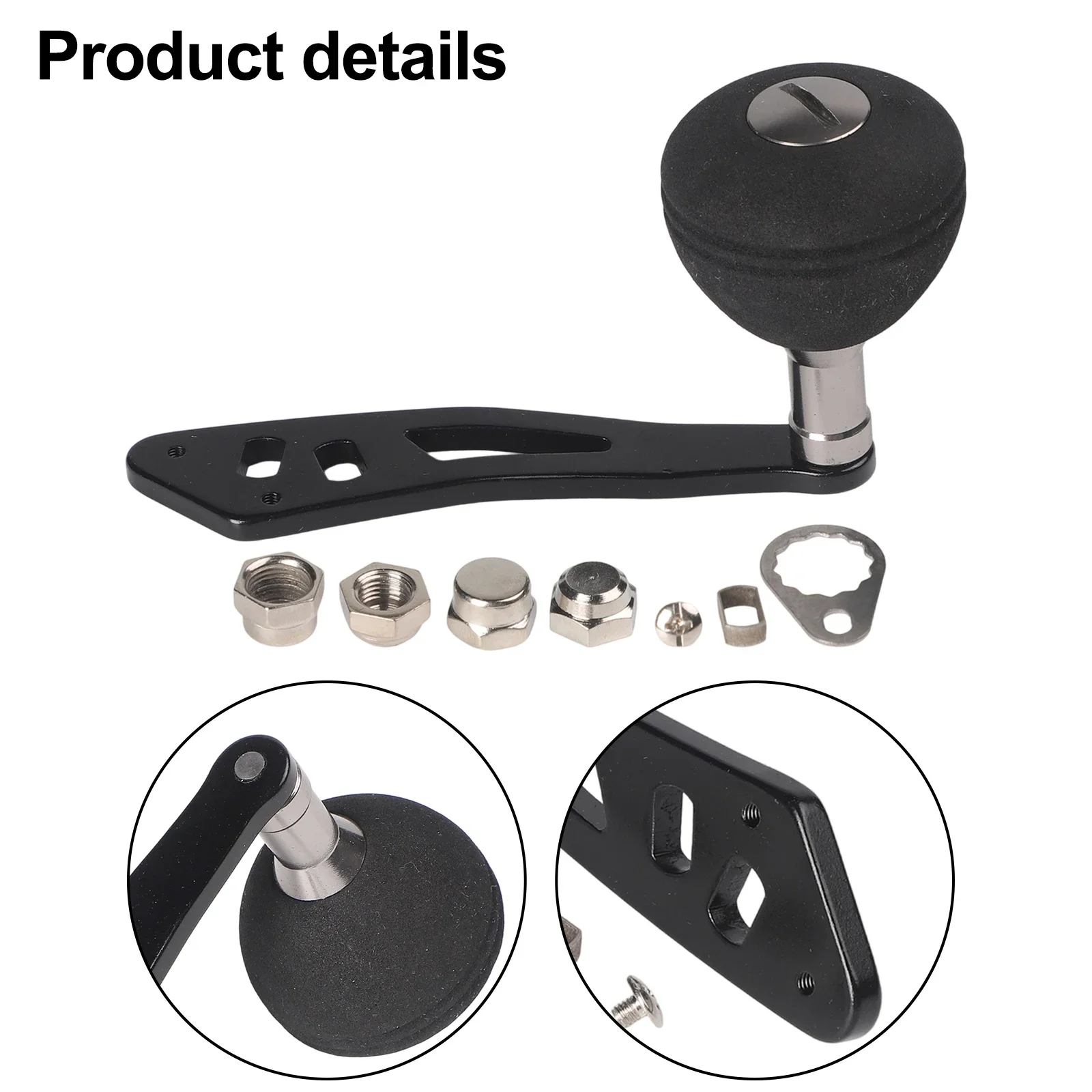 

Raft Modification Baitcasting Fishing Reel Carp Baitcasting Reel Handle Knob Set Replacement Power Handle Knob