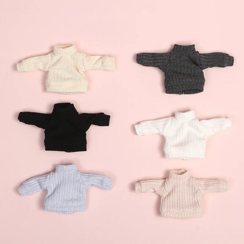 Ob11 Dolls Autumn and Winter Sweaters Casual Jeans Shorts Trousers for Penny, YMY, GSC,Mollys,Obitsu 11,1/12 Bjd Doll Clothes