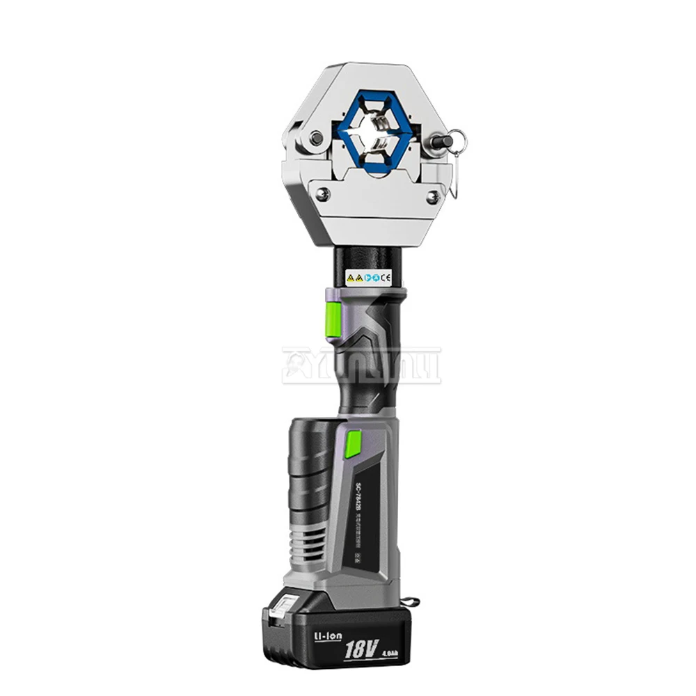 Electric Portable Hydraulic Small Air Conditioning Pipe Clamp for Car A/C Repair Tool Lightweight High Pressure