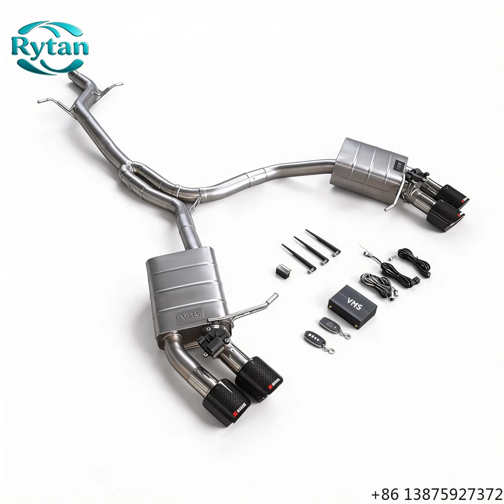 

Выхлопная система Rytan Performance Valvetronic из нержавеющей стали 304 с клапанами, гоночная, Catback, для VMS