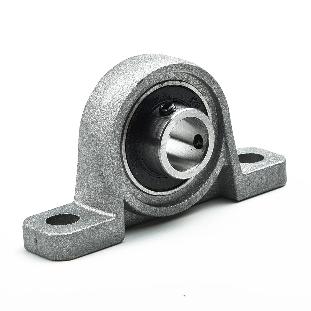 Industrial KP001 Zinc Alloy Block Bearing 1PCS Mounted Pillow Bearing with Bore Ball Shaft for Agriculture and Metallurgy