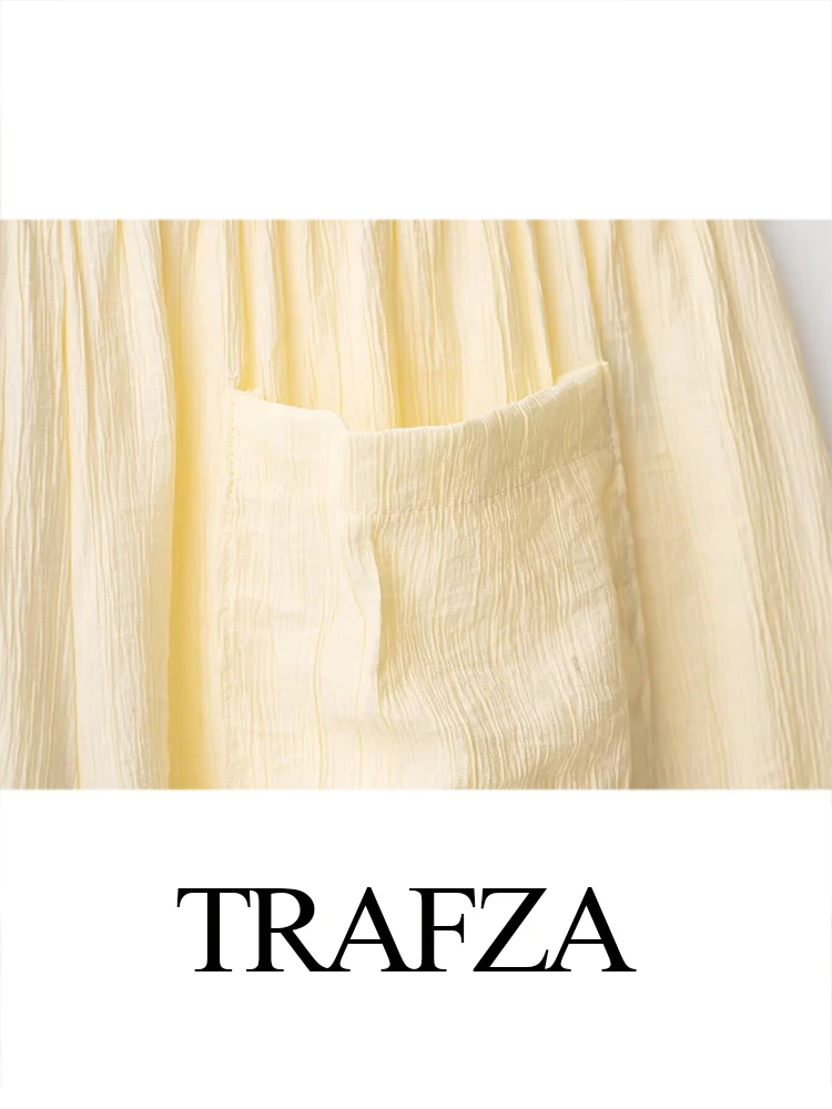 HH, novedad de verano para mujer, conjunto acogedor con efecto arrugado y cuello en V, Top de manga larga con cuello en V y pantalones cortos con cordón de cintura alta y bolsillo