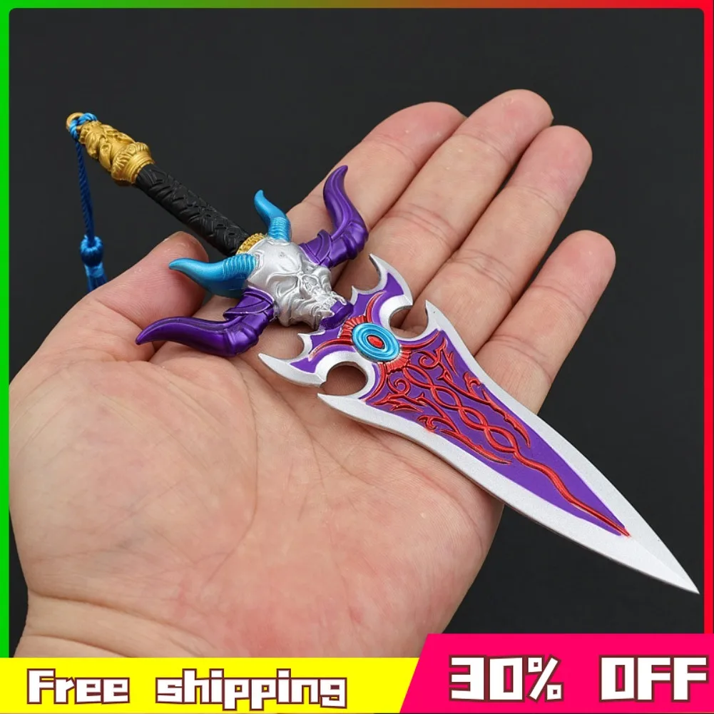 In Stock 18cm Evil Sword Apophis Game Figure Peripherals Metal Model Desktop Decoration Birthday Gift Toy Can Wholesaled