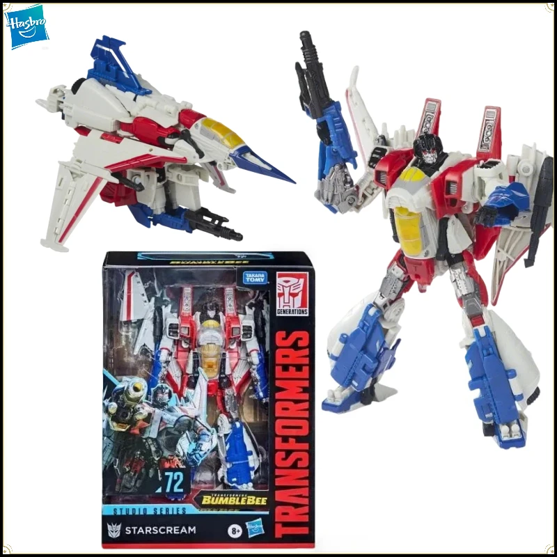

【IN STOCK】 Hasbro Studio Series SS72 Starscream Transformable Robot Action Figure Collectible Holiday Gift Toy For Boys